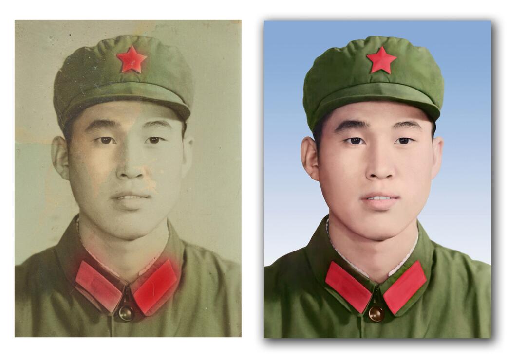 石嘴山破损照片修复-18